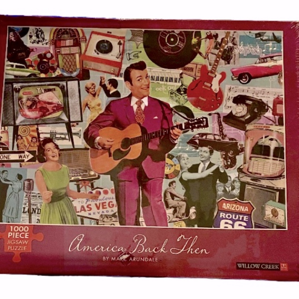 America Back Then 1000-Piece Puzzle by Marc Arundale